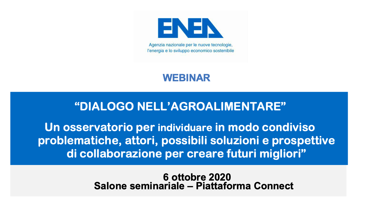 Presentazione del volume: "Dialogo nell'Agroalimentare"